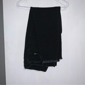 Black high waisted skinny jeans